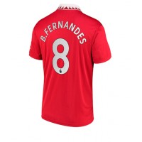 Fotbalové Dres Manchester United Bruno Fernandes #8 Domácí 2022-23 Krátký Rukáv